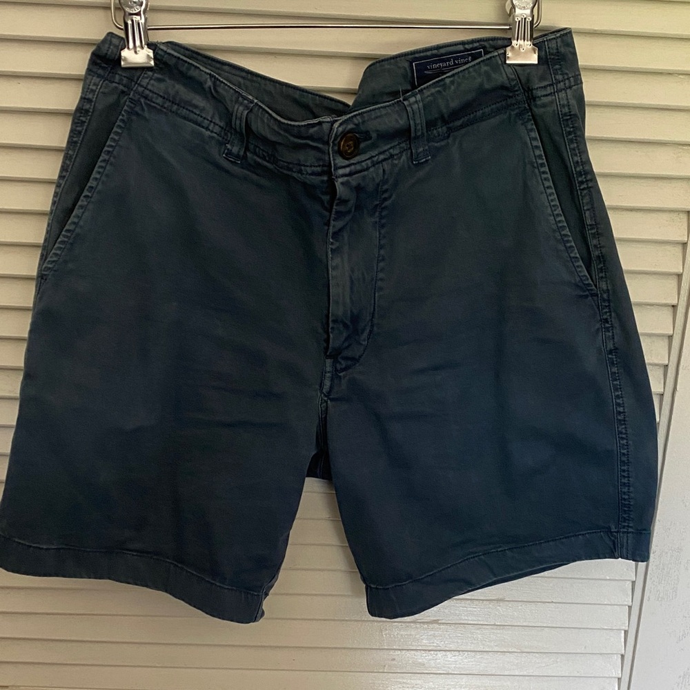 Vineyard Vines Dark Blue Flat Front Shorts
